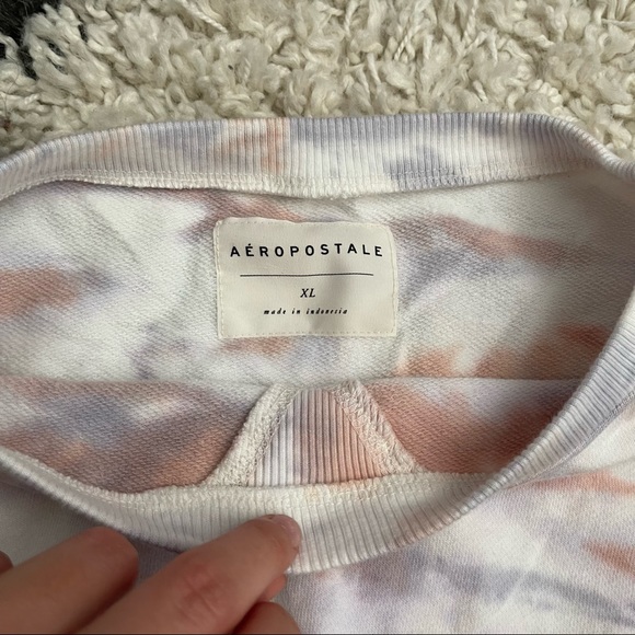 Aéropostale like new Tiedye cropped sweatshirt - Picture 2 of 6